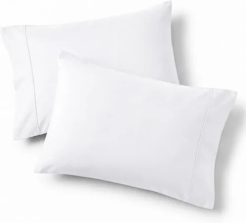 Vista 27 de Bedsure Juego de 2 fundas de almohada de tamaño estándar, fundas de almohada de microfibra cepillada color negro, fundas de almohada súper suaves