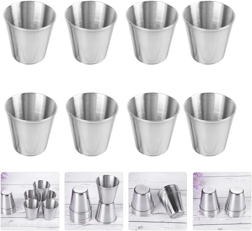 Vista 8 de Amosfun Vasos irrompibles irrompibles de 6 uds. Bar Home Restaurant Portable Beber