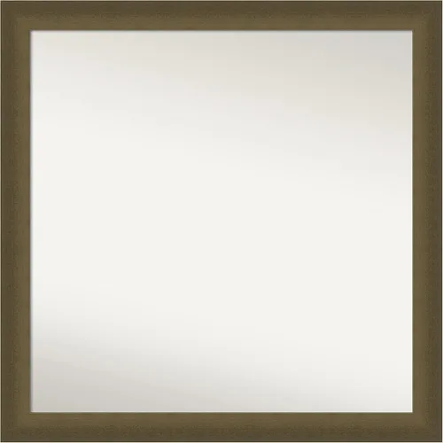 Vista 40 de Amanti Art Espejo de pared de bronce de 27 x 33 pulgadas, espejo rectangular de baño para decoración de pared de sala de estar, marco tradicional