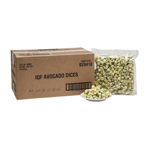 Vista 4 de Simplot Cosecha aguacates frescos - dados de aguacate, 2 libras- 12 por caja.