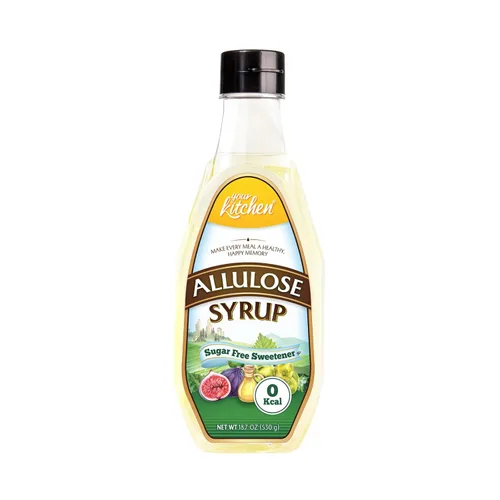 Your Kitchen Jarabe de alulosa de 18.7 onzas líquidas – Alulosa 99.7%, edulcorante cero calorías, dieta cetogénica, edulcorante de alulosa apto para