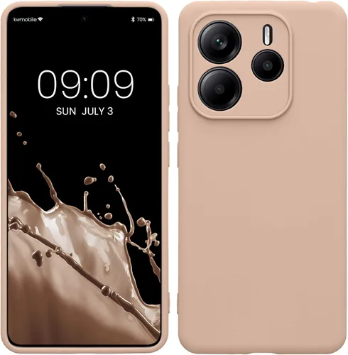 Vista 21 de kwmobile Funda compatible con Xiaomi Redmi Note 9S / 9 Pro / 9 Pro Max - Funda protectora de silicona TPU suave y delgada - Negro mate