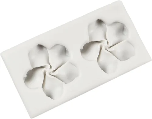 Vista 6 de Plumeria - Molde de silicona con diseño de flores, moldes de fondant para chocolate, dulces, cupcakes, decoración de pasteles, pasta de goma