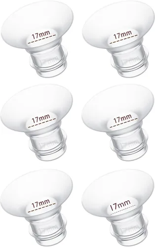 Vista 9 de Inserto de brida de 0.59 pulgadas, 6 piezas, compatible con espectros de brida de 0.59 pulgadas/insertos de brida para Spectra/Momcozy Insertos
