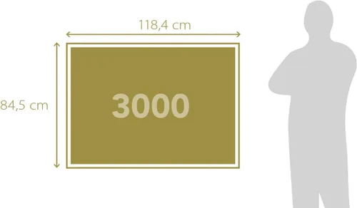 Vista 6 de Clementoni - 33550 Collection Puzzle Paris Dream - Rompecabezas de 3000 piezas, fabricado en Italia, rompecabezas para adultos