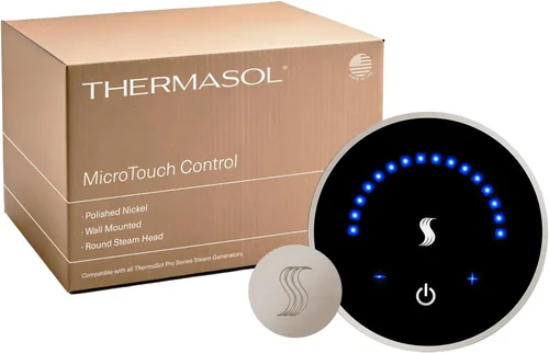 Vista 11 de Thermasol Kit de controlador MicroTouch y cabezal de vapor, kit de ducha de vapor compatible con generador de ducha de vapor Thermasol, control