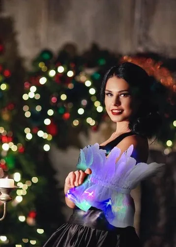 Vista 6 de UQJE Chal de plumas naturales victorianas, chal de hombro, cuello gótico, accesorios de disfraz