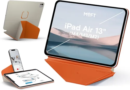 Vista 46 de MOFT Soporte dinámico para tablet compatible con iPad mini A17 Pro 2024 y iPad mini 6th A15 2021, funda magnética delgada para tablet con más de 20