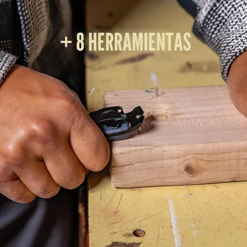 Vista 5 de Gerber Gear Prybrid, Cuchillo de caja retráctil, Cuchillo utilitario resistente con palanca, abridor de botellas y pelacables - Navaja multiusos