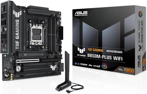 Vista 15 de ASUS TUF GAMING B650E-E WIFI AMD AM5 B650 ATX placa base, 8+2+1 etapas de 80A DrMOS, DDR5, lista para PCIe 5.0, 3x M.2, Wi-Fi 6E, LAN de 2.5 Gb