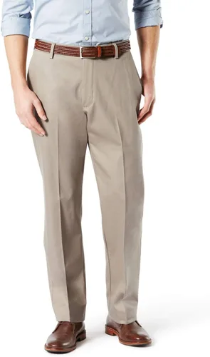 Dockers Big & Tall Classic Fit Signature Khaki Lux Pantalones elásticos de algodón