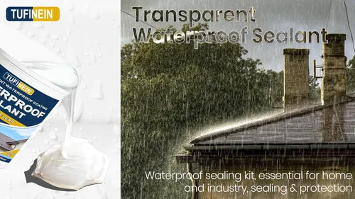 Vista 7 de Revestimiento impermeable transparente, 1.32 galones, agente impermeable invisible para interiores y exteriores, sellador transparente a base