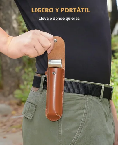 Vista 5 de Bushcraft Gear para supervivencia, herramientas de supervivencia, barrena de bushcraft, broca de taladro de madera Scotch Eye para acampar