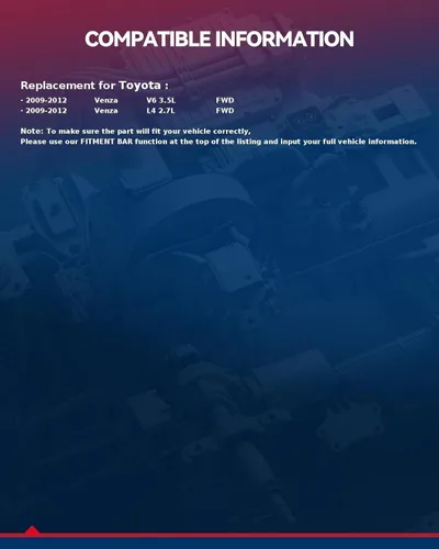 Vista 97 de KAX Puntales traseros para Toyota 2007 2008 2009 2010 2011 Camry, 2008 2009 2010 2011 2012 amortiguadores traseros rápido completo conjunto