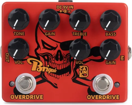 Vista 15 de Caline DCP-11 Andes Boost Overdrive Pedal de efecto dual para guitarra