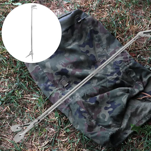 Vista 9 de CLISPEED Stainless Steel Helping Grabber Reacher Tool 46.5 Inch Foldable Pickup Stick for Elderly Bedridden Patients and Mobility Assistance