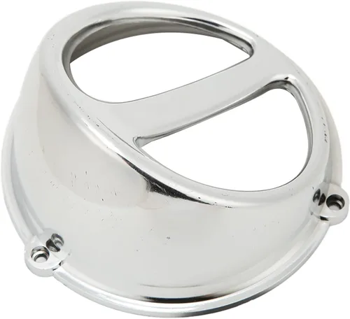 Vista 9 de Qiilu Cubierta de ventilador, pala de aire, cromada para motores de motocicleta, cubierta de ventilador de refrigeración, pala de aire QY-20211061