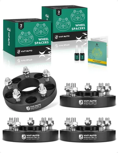Vista 21 de YHTAUTO 5 x 4.5 Espaciadores de Rueda Centrados en Buje de 1 Pulgada Compatibles con Modelos Nissan e Infiniti, Altima, Rogue, Sentra, Murano, QX60