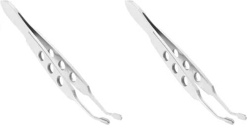 Vista 11 de iplusmile Meibomian Gland Expressor, Pinza profesional de acero inoxidable para párpados de masaje multifunción, herramienta de expresión