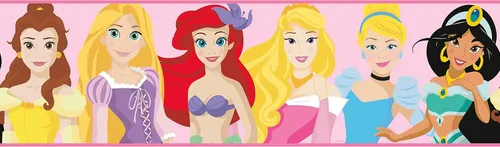 Vista 4 de RoomMates Disney Princess Be Bright Be Bold - Borde para despegar y pegar, RMK11505BD