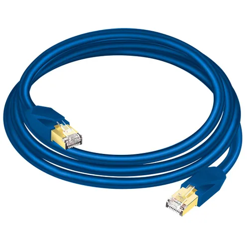 Vista 7 de GLANICS Cable Ethernet CAT 8, cable de Internet de alta velocidad de 5 pies con conector RJ45 para interruptores de red, routers, juegos, módems
