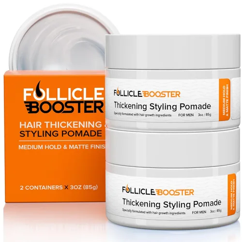 Vista 9 de FOLLICLE BOOSTER Pomada para el crecimiento del cabello, 1 paquete, impregnada con ingredientes de combate adelgazantes, formulación de crema a base