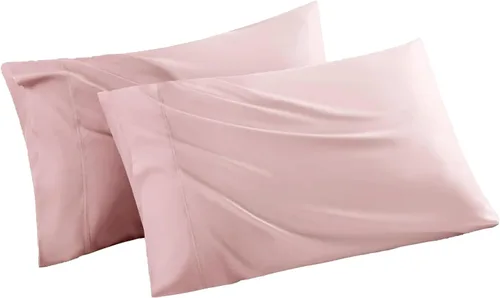 Vista 33 de Fundas de Almohada Tamaño Estándar Paquete de 2, Fundas de Almohada de Viscosa Refrescante con Cierre de Sobre, Fundas de Almohada Frescas