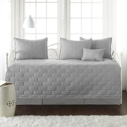 Vista 20 de Brickyard Collection - Calidad prémium, suave, resistente a las arrugas, la decoloración y las manchas, fácil cuidado, juego de funda para sofá