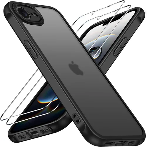 Vista 28 de ivoler Funda Transparente 3 en 1 Diseñada para iPhone Air de 6.5 pulgadas / iPhone 17 Air de 6.5 pulgadas 2025 con Paquete de 2 Protectores