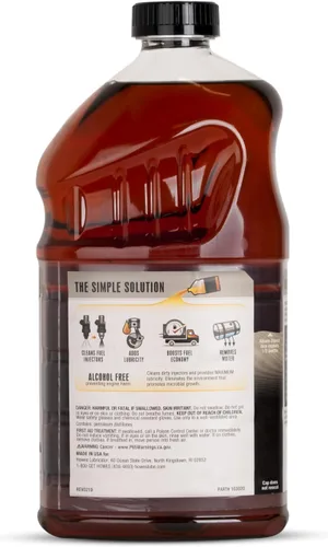 Vista 2 de Howes Diesel Defender limpiador de inyectores de 64 onzas y lubricante de combustible diésel