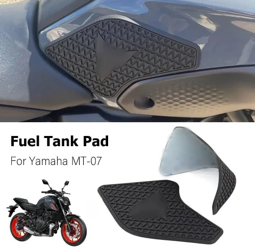 Vista 2 de Tank Pad Sticker for Yam&aha MT07 2021-2023 Motorcycle Fuel Tank Pad Stickers Anti Slip Rubber