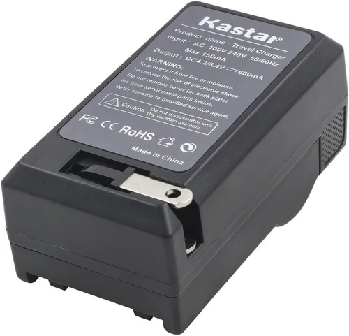 Vista 2 de Kastar Cargador de viaje AC para Panasonic CGR-D08 D08S CGR-D14 CGR-D16 D16S CGR-D28 D28S, CGR-D120 CGR-D210 CGR-D220 CGR-D320 y AG Series
