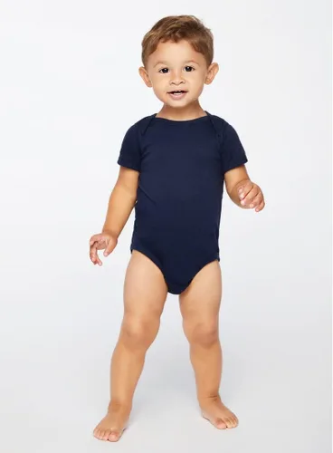 Vista 4 de RABBIT SKINS, Body de manga corta de jersey fino suave para bebé