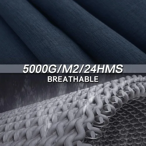 Vista 5 de 33,000ft Chaqueta larga Softshell para mujer con forro polar polar cortavientos impermeable