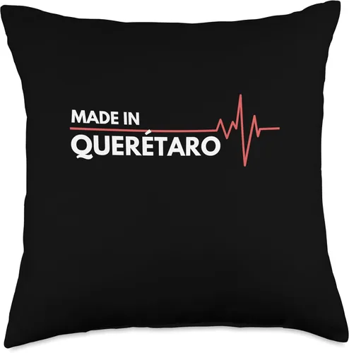 Vista 4 de Made In Queretaro Mexico Co. Inc. Made in Queretaro Mexico - Almohada para lugar de nacimiento, 16 x 16 pulgadas, multicolor