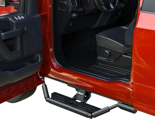 Vista 12 de APS iBoard - Estribos para F-150 cabina extendida de 2 puertas completas y 2 puertas suicidas