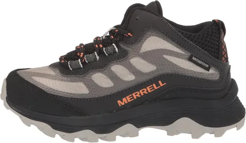 Vista 8 de Merrell Moab Speed Mid Botas de senderismo impermeables para niños