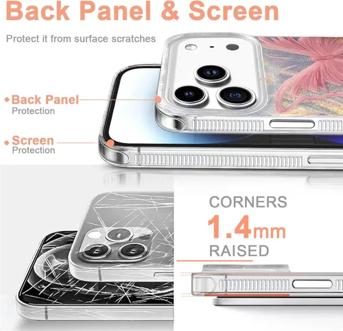 Vista 50 de I-MGAE-IN-AR - Funda diseñada para iPhone 12 y 12 Pro, diseño de mariposa plateada brillante, funda protectora de poliuretano termoplástico, suave