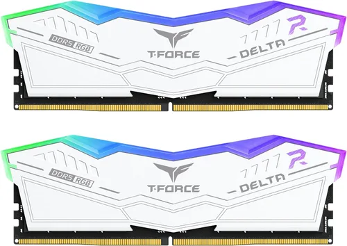 Vista 14 de TEAMGROUP T-Force Delta RGB DDR5 Ram 32 GB (2 x 16 GB) 6400 MHz PC5-51200 CL32 Módulo de memoria de escritorio Ram para chipset serie 600 700 XMP