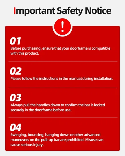 Vista 7 de Abahub Barra de dominadas para el hogar, soporte de puerta para apartamentos, entrenador de fuerza resistente de 265 libras, ahorro de espacio