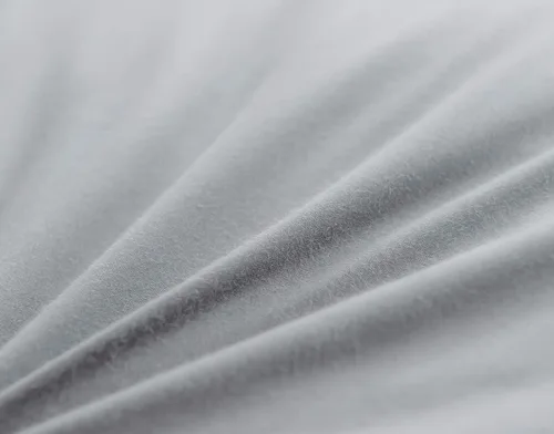 Vista 3 de Paquete de 2 almohadas de plumas de ganso natural para dormir, 100% algodón, almohada de cama para dormir de espalda lateral, tamaño estándar, juego