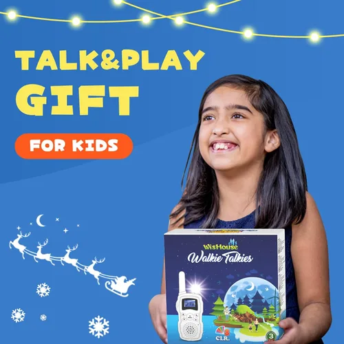 Vista 7 de Wishouse Walkie Talkies para niños recargable