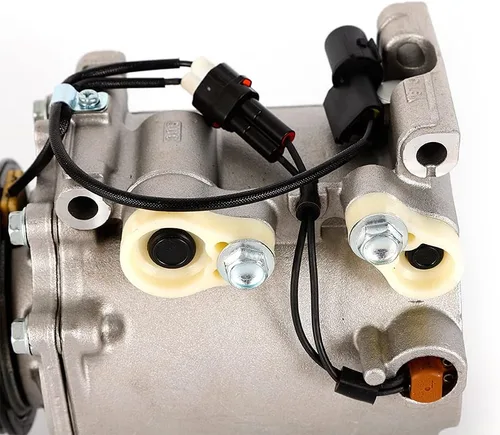 Vista 6 de Compresor de aire acondicionado con embrague para Mitsubishi Eclipse 2.4L 2000 2001 2002 2003 2004 2005 CO 10596AC A/C Aire acondicionado compresor