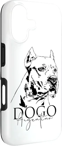 Vista 3 de Dogo Argentino Dog Portrait Dog Portrait Dogs Case for iPhone 17