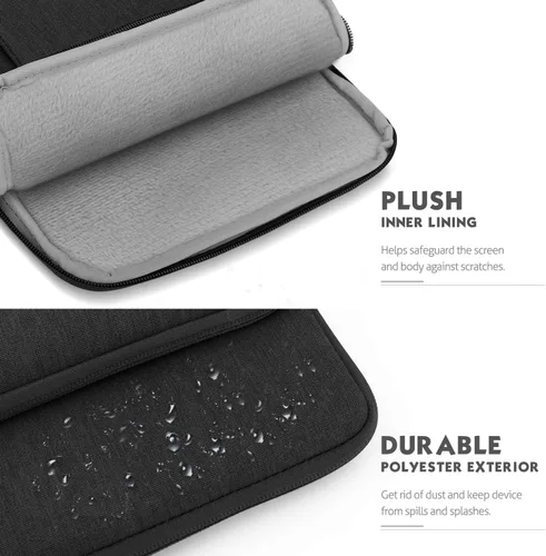 Vista 8 de MoKo Funda para tablet de 9 a 11 pulgadas para iPad Air 5 de 10.9 pulgadas 2022, iPad Pro 11 M2 2022-2018, iPad 10th 10.9, Air 4 10.9, Galaxy Tab
