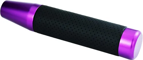 Vista 7 de Pomo de palanca de cambios de aleación de aluminio negro, cabeza de palanca de cambios, perilla de palanca de cambios larga para la mayoría