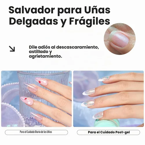 Vista 6 de Beetles - Juego de esmaltes de uñas rosa, corazones Aflutter 6 colores, rosa intenso y rojo 0-Corazones Aflutter
