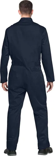 Vista 3 de Mono azul para adulto, disfraz de Halloween azul marino para hombre