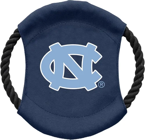 Vista 4 de Littlearth NCAA Unisex NCAA Sock Monkey and Flying Disc Pet Toy Combo Set