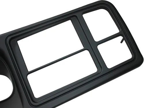 Vista 8 de Kit de tablero YHB de doble DIN con arnés de cables y adaptador de antena para camionetas/SUV de tamaño completo GM Silverado Sierra de 1999-2002